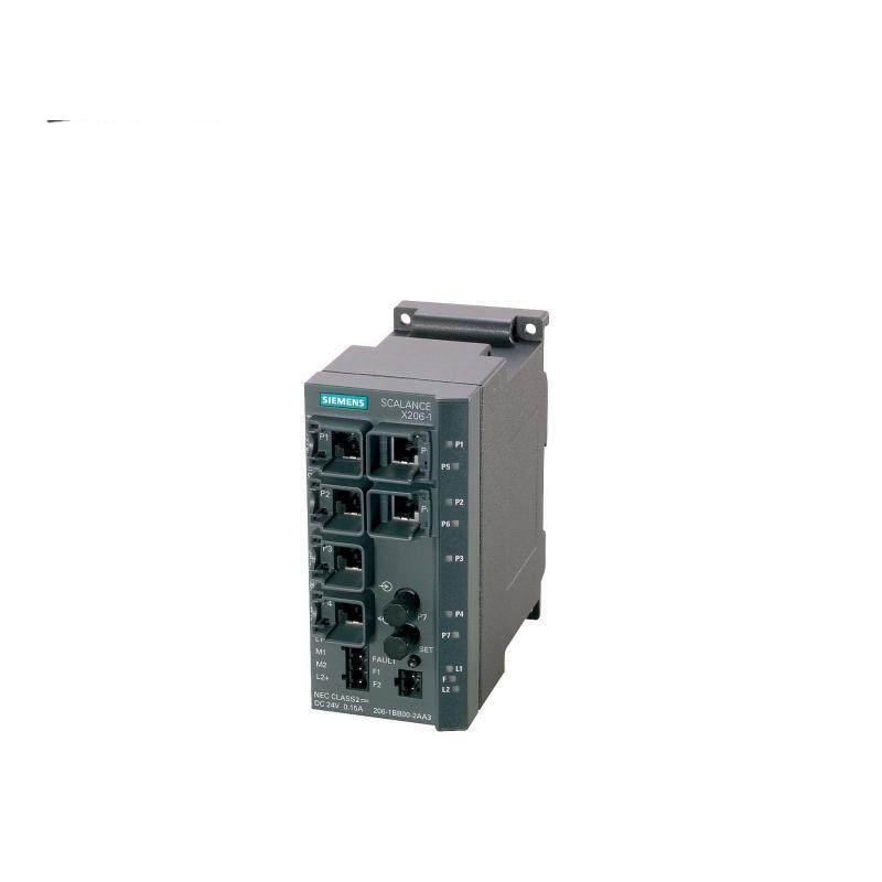 Siemens 6GK5206-1BB10-2AA3 managed ie switch, 6 x 10/100mbit/s rj45 ports