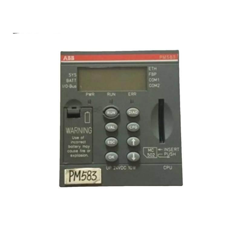 ABB AC500 CPU PM583-ETH High performance modular