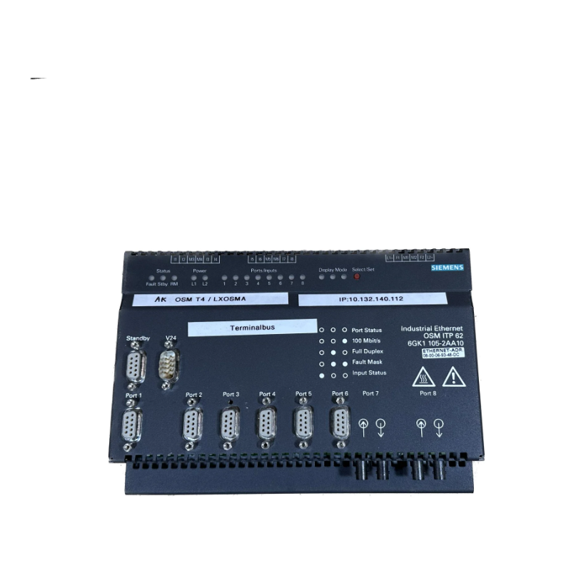 SIEMENS 6GK1 105-2AA10 OSM ITP62 Optical Switch Module