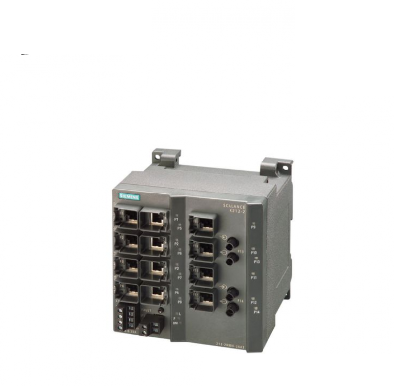 SIEMENS 6GK5212-2BB00-2AA3 managed IE switch