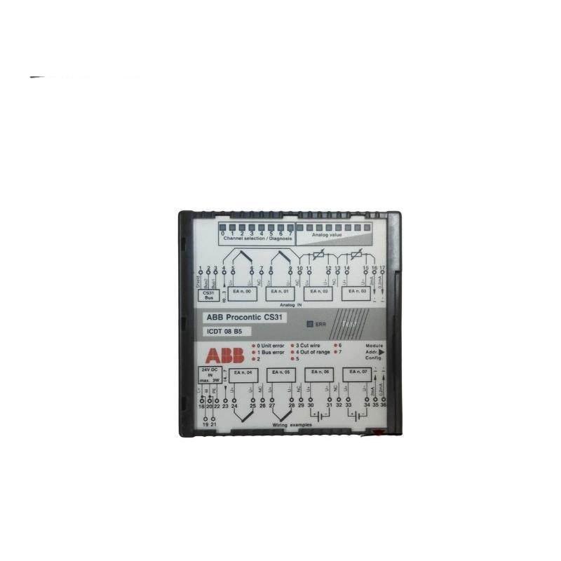 ABB CS31 ICDT08B5 GJR5251600R0101 Anolog Input Module
