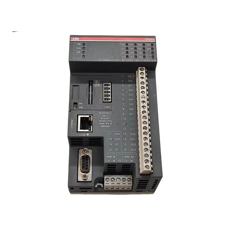 ABB PM554-T-ETH A0 PLC Automation CPU