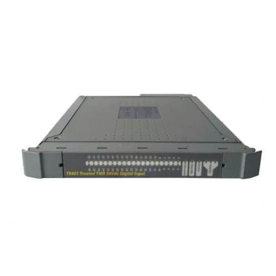 T8801 ICS Triplex Trusted Digital Input FTA